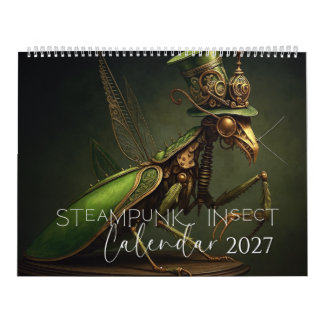 Calendrier d'insectes Steampunk 2027