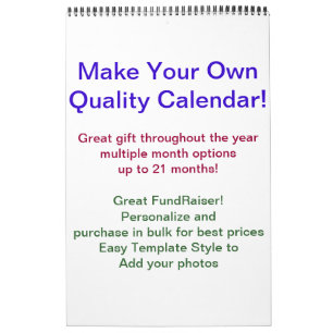 Calendrier DO-IT-YOURSELF collecte de fonds