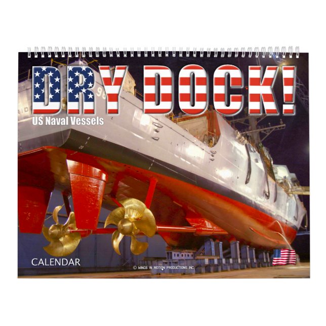 Calendrier DOCK SEC ! - Navires américains (Protection)