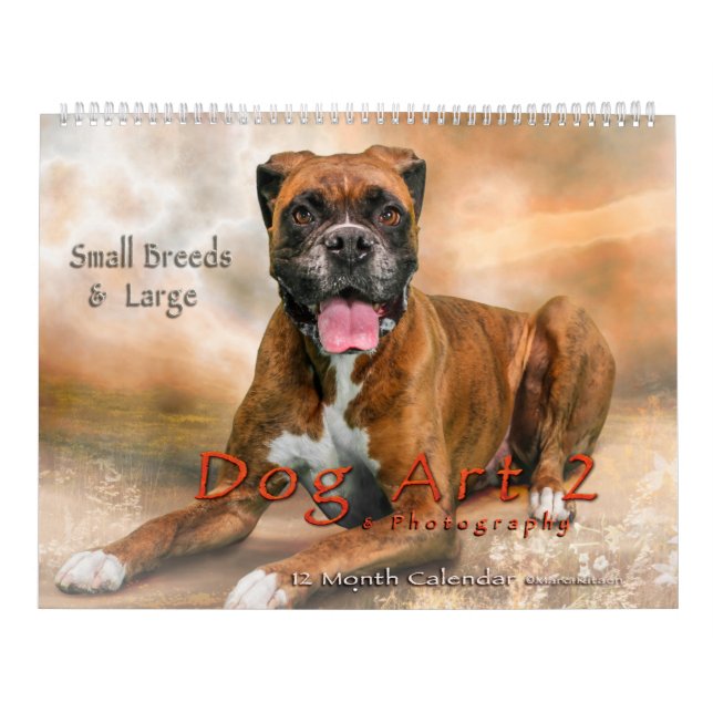 Calendrier DOG ART #2 Large & Small Breeds (Protection)
