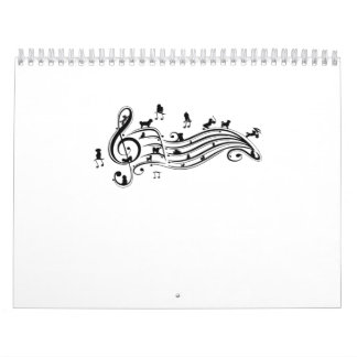 Calendrier Dog Lover | Music Melody Maltese Dog On Music Note
