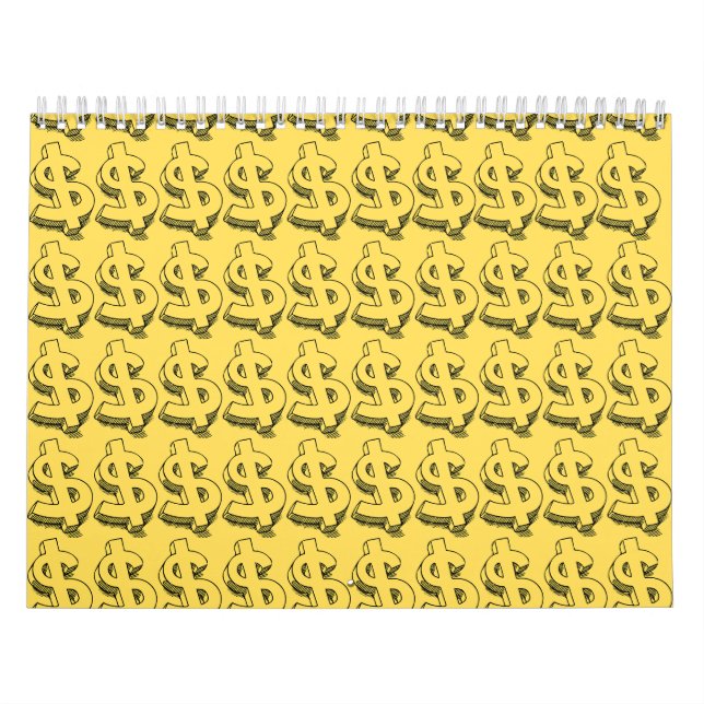 Calendrier dollar or (Protection)