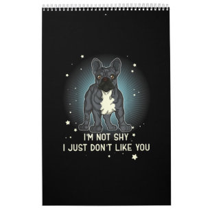 Calendrier Dons de chien de taureau français Hommes Enfants