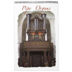 Calendrier d'organe de tuyau de Vieux Monde