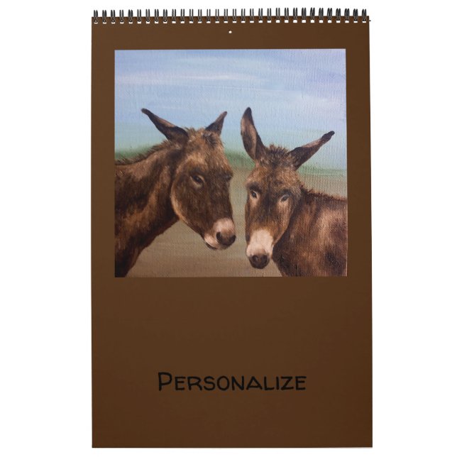Calendrier double âne (Protection)