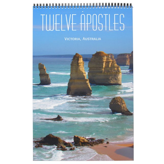 Calendrier douze apôtres australie 2026 (Protection)