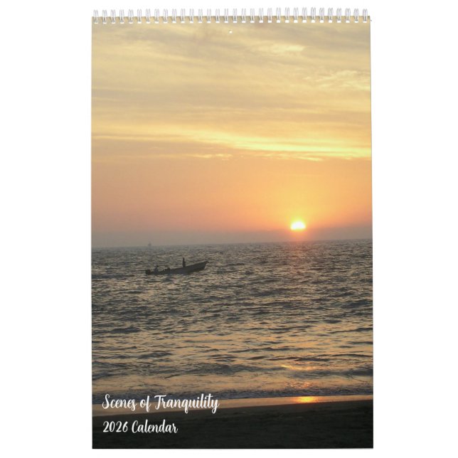 Calendrier Douze Mois au bord de la Mer (Protection)