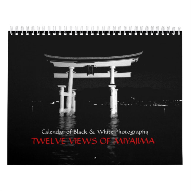 Calendrier Douze vues de Miyajima (Protection)