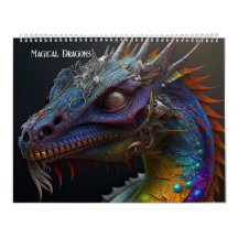 Dragons magiques Imaginaires - L'art généré par l'