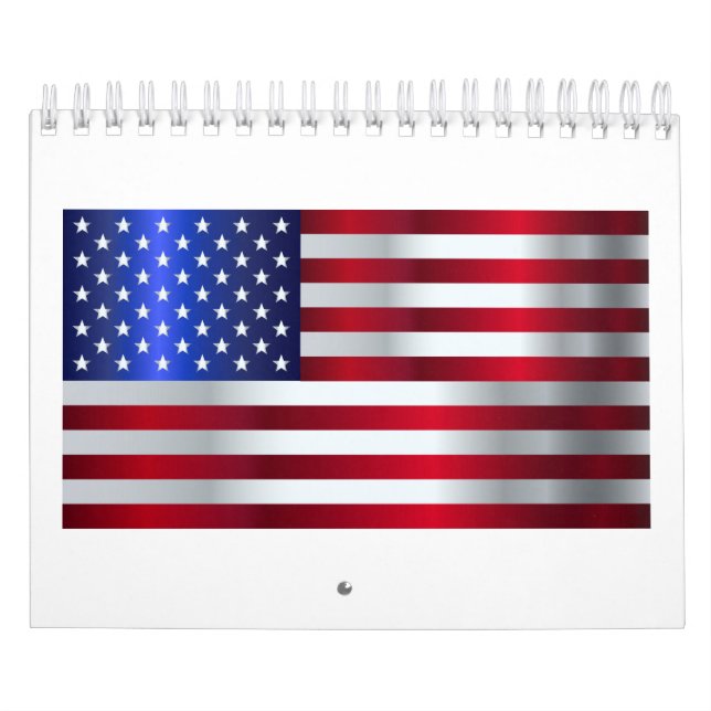 Calendrier Drapeau American Stars and Stripes (Protection)
