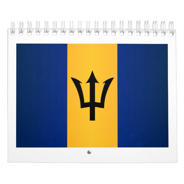 Calendrier Drapeau Barbade (Protection)