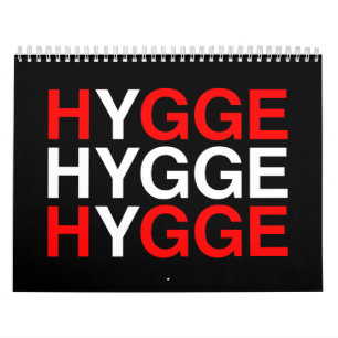 Calendrier Drapeau danois HYGGE