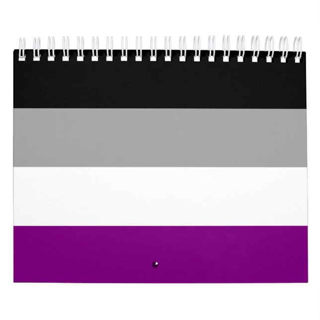 Calendrier Drapeau de la fierté asexuelle (Protection)
