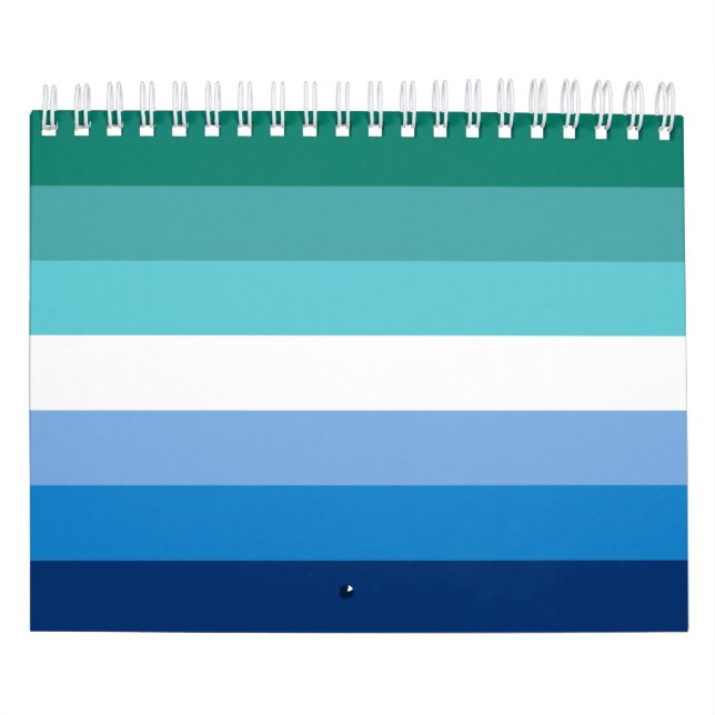 Calendrier Drapeau de la fierté masculine gay (Protection)