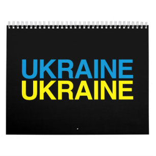 Calendrier Drapeau UKRAINE
