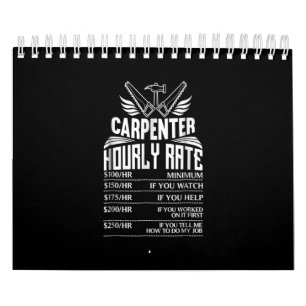 Calendrier Drôle Carpenter Woodworking Great Gidon Dad