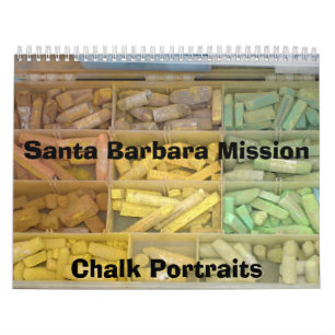 Calendrier DSC00510, portraits de Santa Barbara MissionChalk
