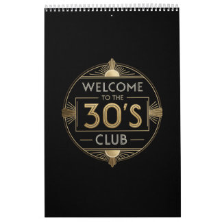 Calendrier du 30e anniversaire