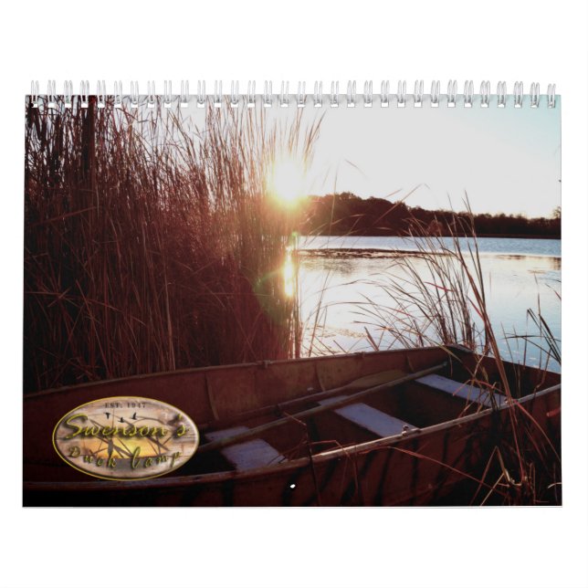 Calendrier du camp 2014 de canard de Swenson (Protection)