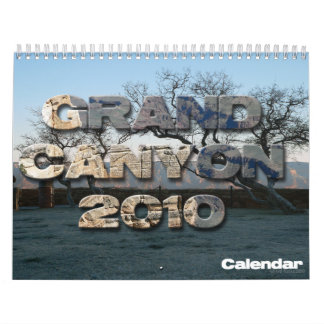 Calendrier du canyon grand 2010
