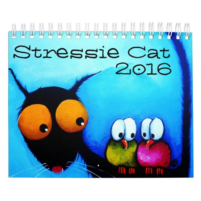Calendrier du chat 2016 de Stressie (Protection)