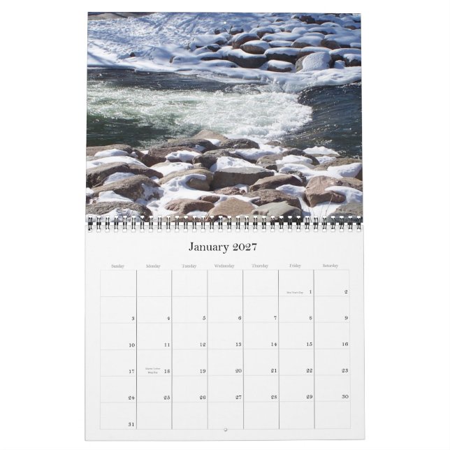 Calendrier du Colorado 2011 (Jan 2027)