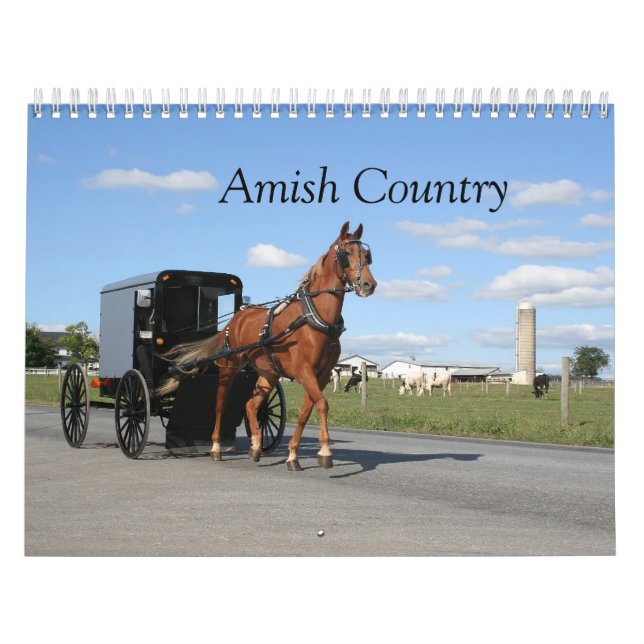 Calendrier du comté de Lancaster Amish (Protection)