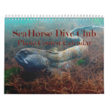 Calendrier du concours de photos du SeaHorse Dive