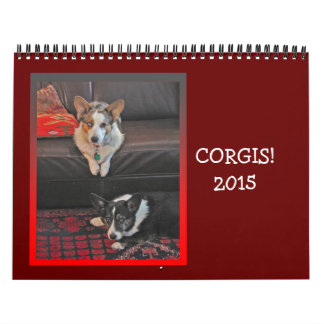 Calendrier du corgi 2015 de cardigan