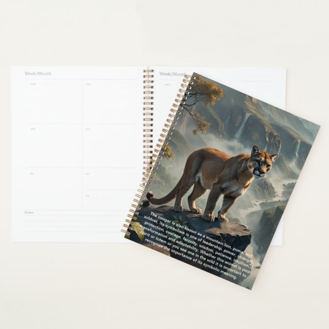 Calendrier du couguar (Devant avec enveloppe)