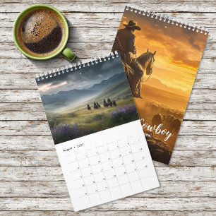 Calendrier du Cowboy Occidental