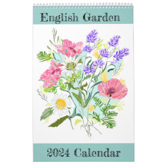 Calendrier du jardin anglais 2024