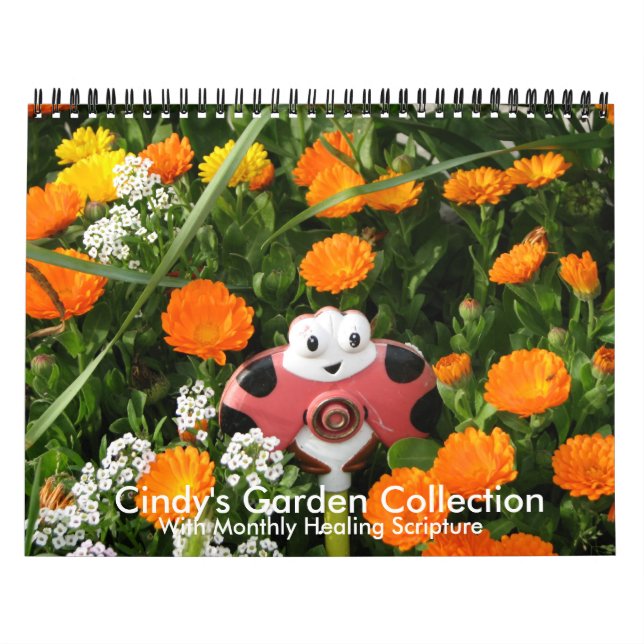 Calendrier du jardin de Cindy avec Écritures de gu (Protection)