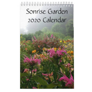 Calendrier du jardin de Sonrise 2020