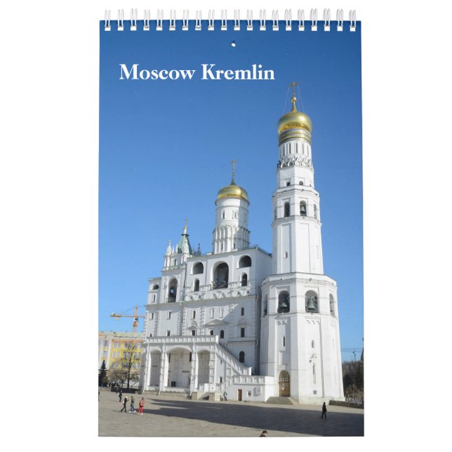 Calendrier du Kremlin de Moscou 12 mois (Protection)