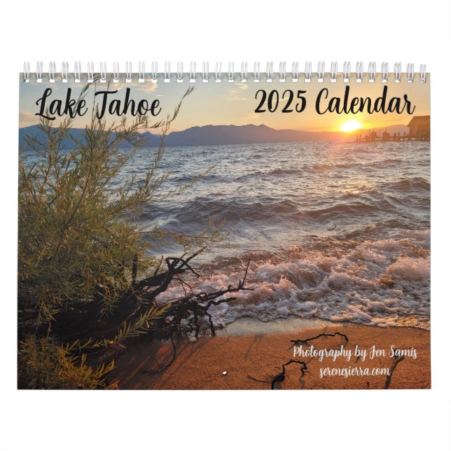 Calendrier du lac Tahoe 2025 (Protection)