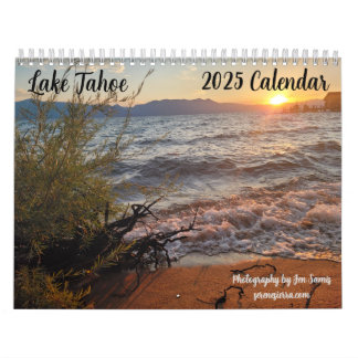 Calendrier du lac Tahoe 2025