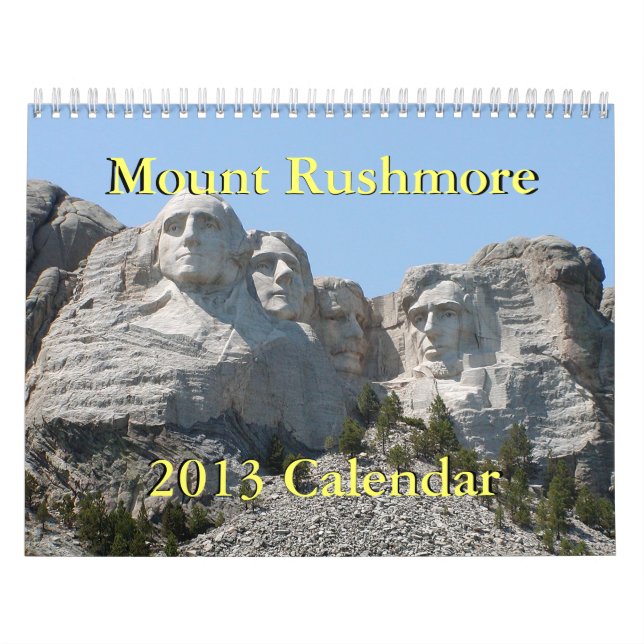 Calendrier du mont Rushmore 2013 (Protection)