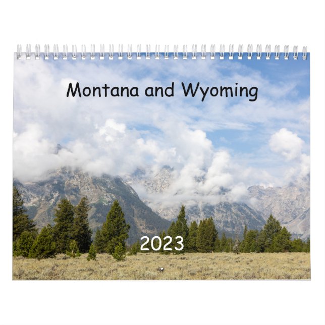 Calendrier du Montana et du Wyoming (Protection)