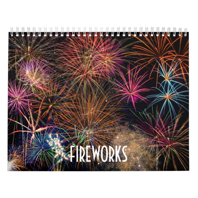 Calendrier du mur Fireworks (Protection)