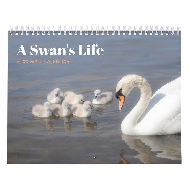 Calendrier du mur photo de la famille Swan (Protection)