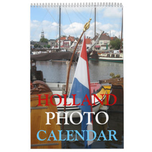 Calendrier du mur photo Hollande