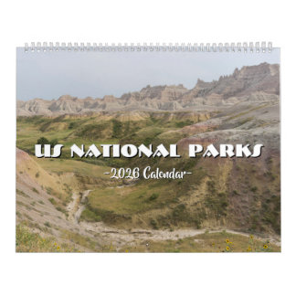 Calendrier du parc national américain (2026)