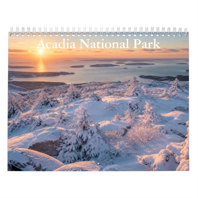 Calendrier du parc national d'Acadia  (Protection)