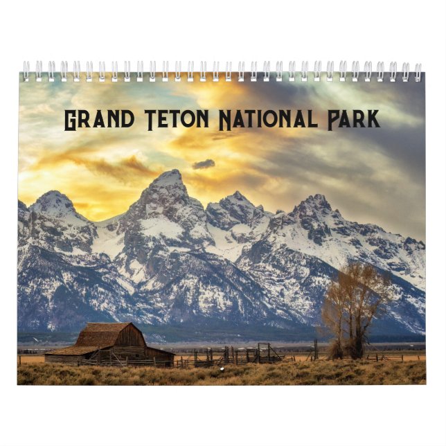 Calendrier du parc national de Grand Teton (Protection)