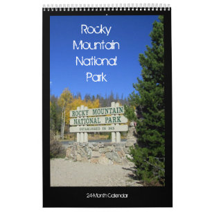 Calendrier du parc national des Rocheuses