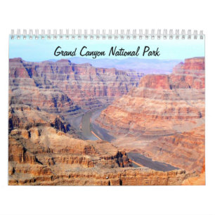 Calendrier du parc national du Grand Canyon