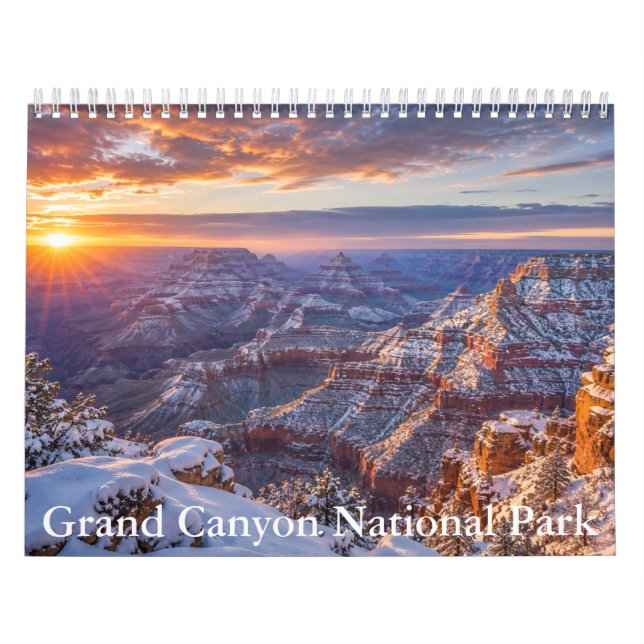 Calendrier du Parc National du Grand Canyon  (Protection)