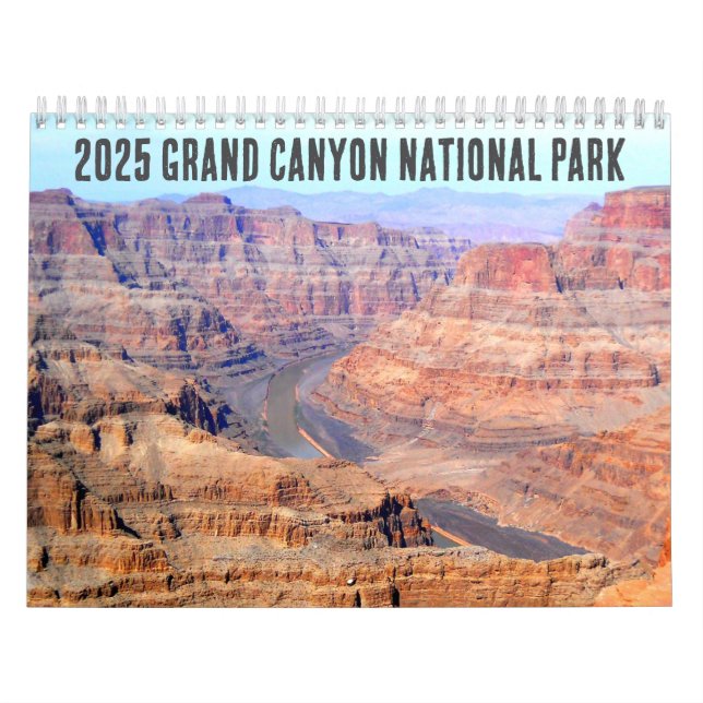 Calendrier du parc national du Grand Canyon 2025 (Protection)