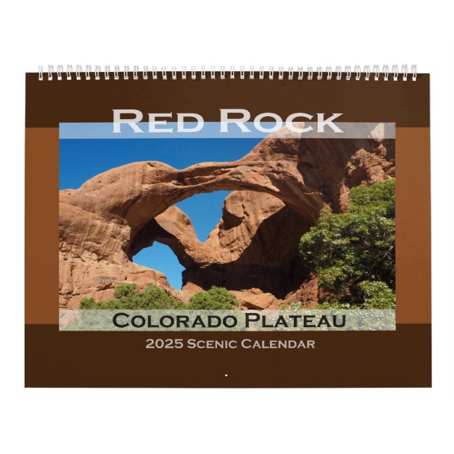 Calendrier du pays Red Rock 2025 (Protection)